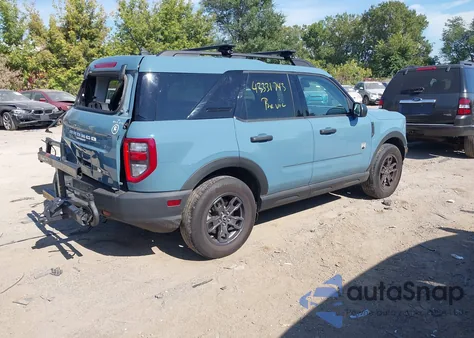 2021 Ford Bronco Sport Big Bend из США, поврежденный, VIN 3FMCR9B69MRA80375